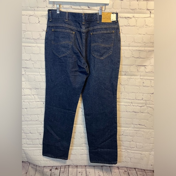 Lee Regular Fit Straight Leg Jeans 36x32 - Picture 4 of 6